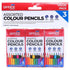 Mini Coloured Pencils 18pcs Assorted Colours - Party Owls