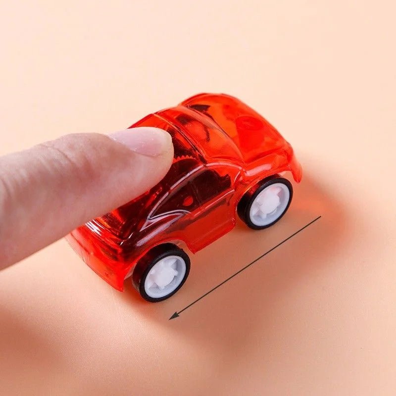 Mini Pull Back Racing Cars 6pcs Party Favours - Party Owls