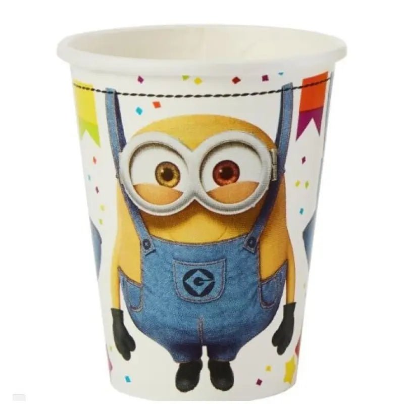 Minions Paper Cups 8pk Tableware - Party Owls