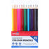 Multi - Coloured Pencils 18cm 15pk - Party Owls