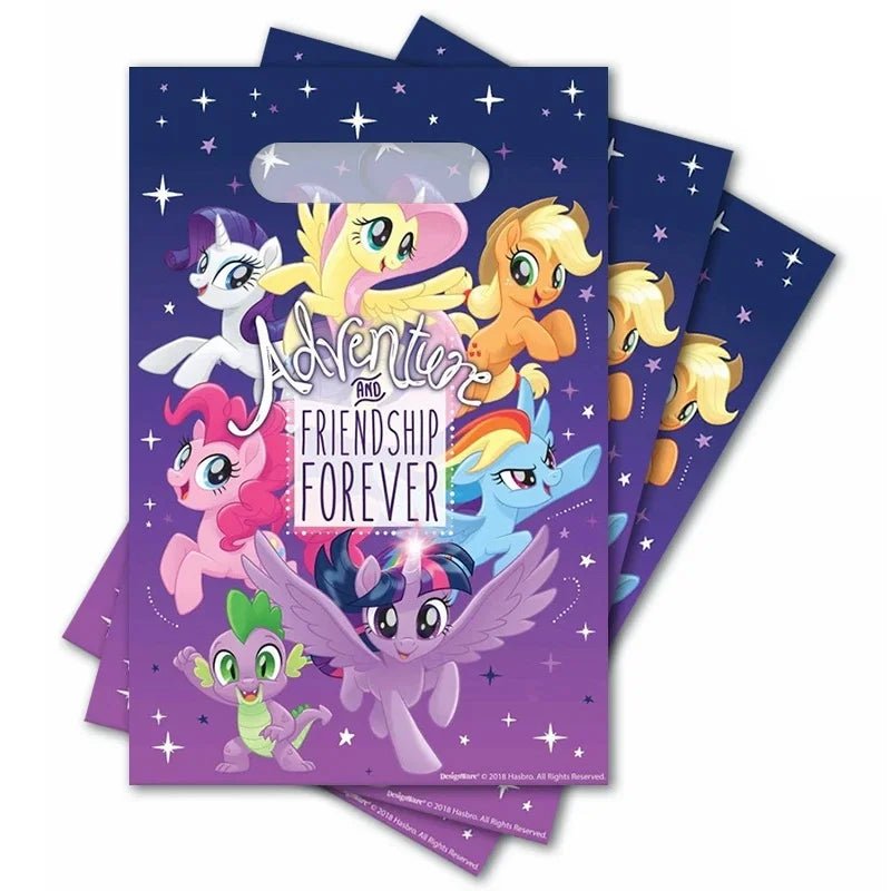 My Little Pony Plastic Party Bags 8pk Friendship Adventures - Party Owls