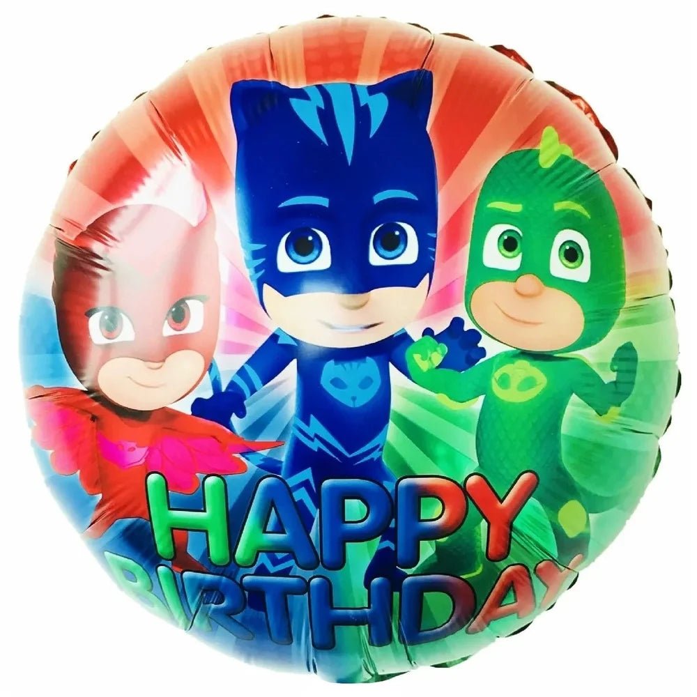 Nighttime Heroes Foil Balloon 45cm (18") Happy Birthday - Party Owls