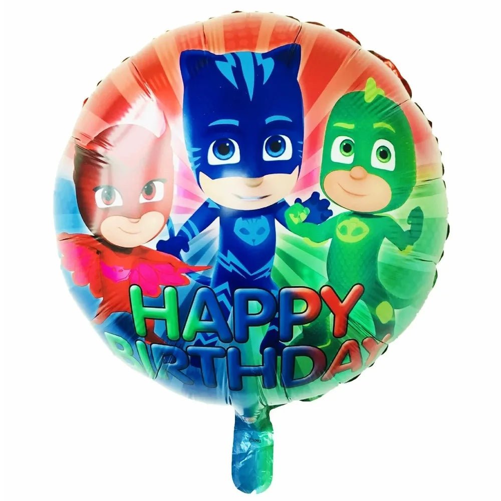 Nighttime Heroes Foil Balloon 45cm (18") Happy Birthday - Party Owls
