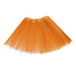 Orange Child Tutu 1980's Stiff Tulle (No Lining) Small Size* - Party Owls