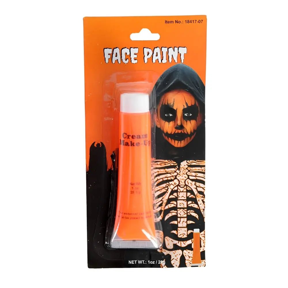 Orange Face Paint 28g (1 oz.) - Party Owls
