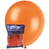 Orange Solid Colour Latex Balloons 30cm (12") 25pk - Party Owls