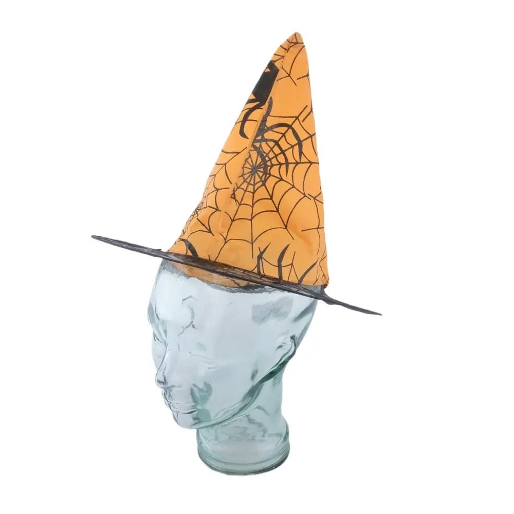 Orange Witch Hat Kids Size Halloween Accessories - Party Owls