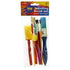 Paint Brushes Set 9pcs Foam & Bristle Assorted Sizes - Party Owls