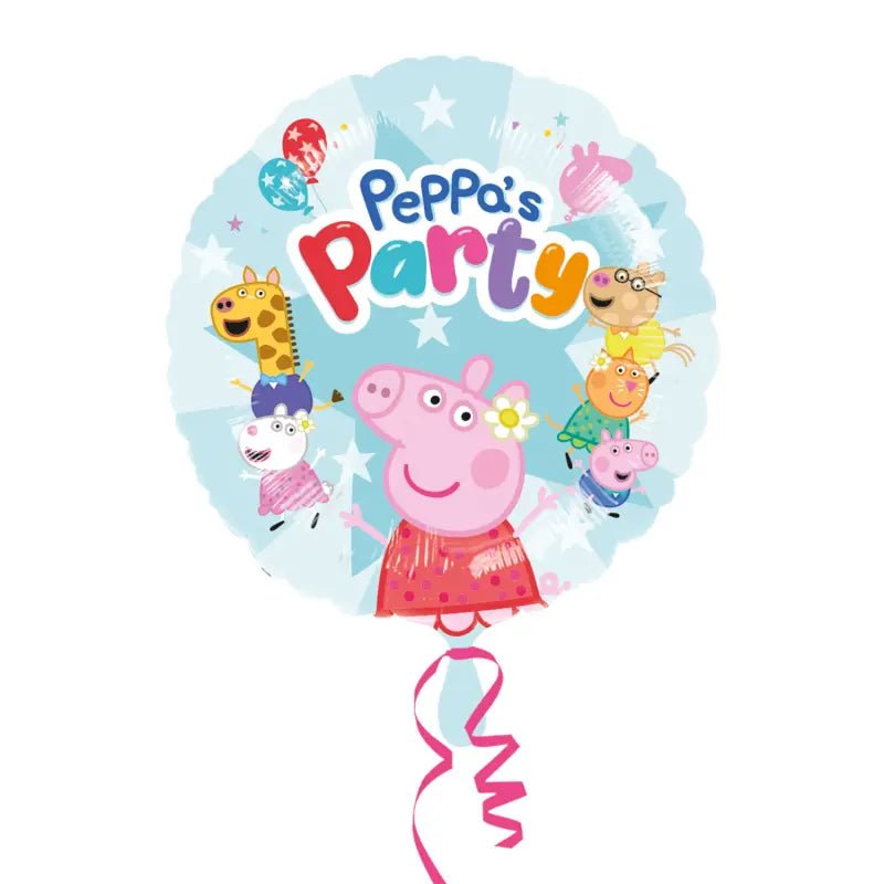 Peppa Pig Foil Balloon 43cm (17") Peppa's Party - Party Owls