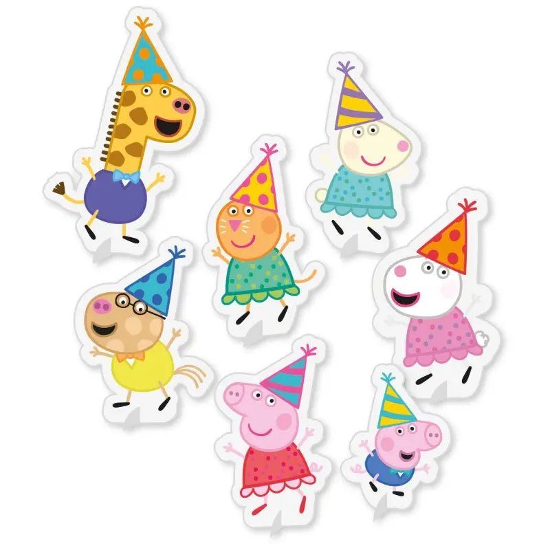 Peppa Pig Party Table Decorating Kit 7pk - Party Owls