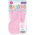 Pink 1st Birthday Stars Pearl Latex Balloons 30cm (12") 5pcs - Party Owls