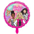 Pink Fashion Girl & Friends Foil Balloon 45cm (18") Round - Party Owls