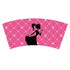 Pink Fashion Girl Paper Cups 10pcs - Party Owls