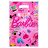 Pink Fashion Girl Plastic Party Bags 10pcs - Party Owls
