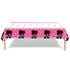 Pink Fashion Girl Plastic Table Cover 180cm x 108cm - Party Owls
