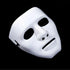 Plain White Full Face Plastic Mask - Party Owls