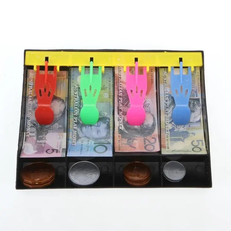 Play Money In Drawer Cash Cashier Australian Currency - Party Owls