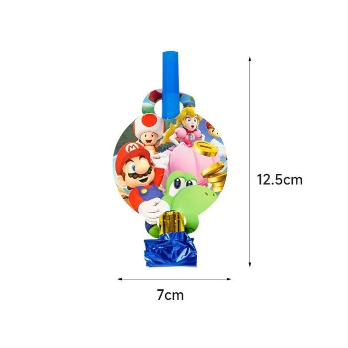 Plumber Hero Blowouts 6pcs Party Favours - Party Owls