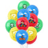 Plumber Hero Latex Balloons 30cm (12") 12pcs - Party Owls