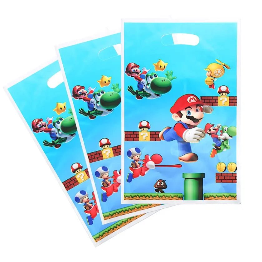 Plumber Hero Plastic Party Bags 10pk - Party Owls
