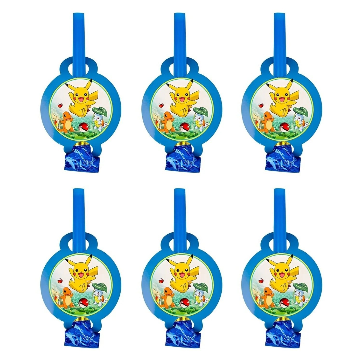 Pocket Monsters Blowouts 6pcs Party Favours - Party Owls