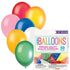 Premium Multi-colour Latex Balloons 30cm (12") 50pcs Assorted Bulk Pack - Party Owls