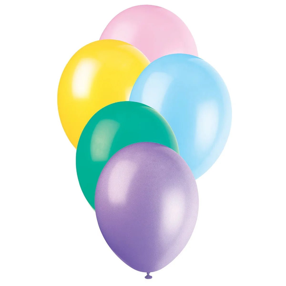 Premium Pastel Latex Balloons 30cm (12") 50pcs Assorted Bulk Pack - Party Owls