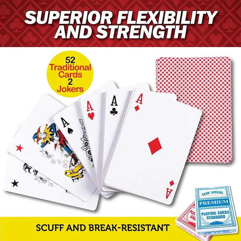 Premium Playing Cards King's Court Poker Game - Party Owls