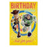 Premium Toy Story Birthday Card 12.5cm x 20cm With Yellow Envelope - Party Owls