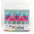 Princess Crown & Castle Small Pick Candles 5pk - Party Owls
