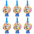 Princesses Blowouts 6pcs Party Favours - Party Owls
