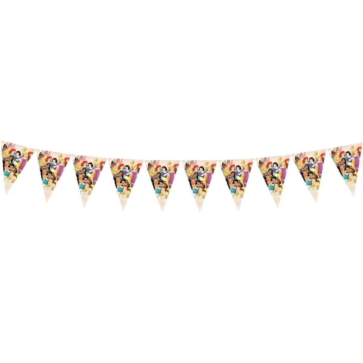 Princesses Bunting Flags 10pcs - Party Owls