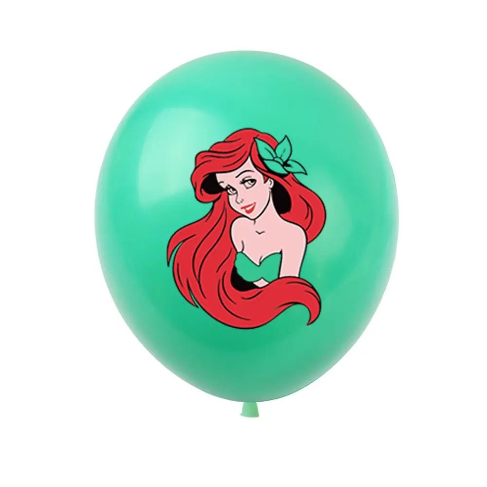 Princesses Latex Balloons 30cm (12") 12pcs - Party Owls