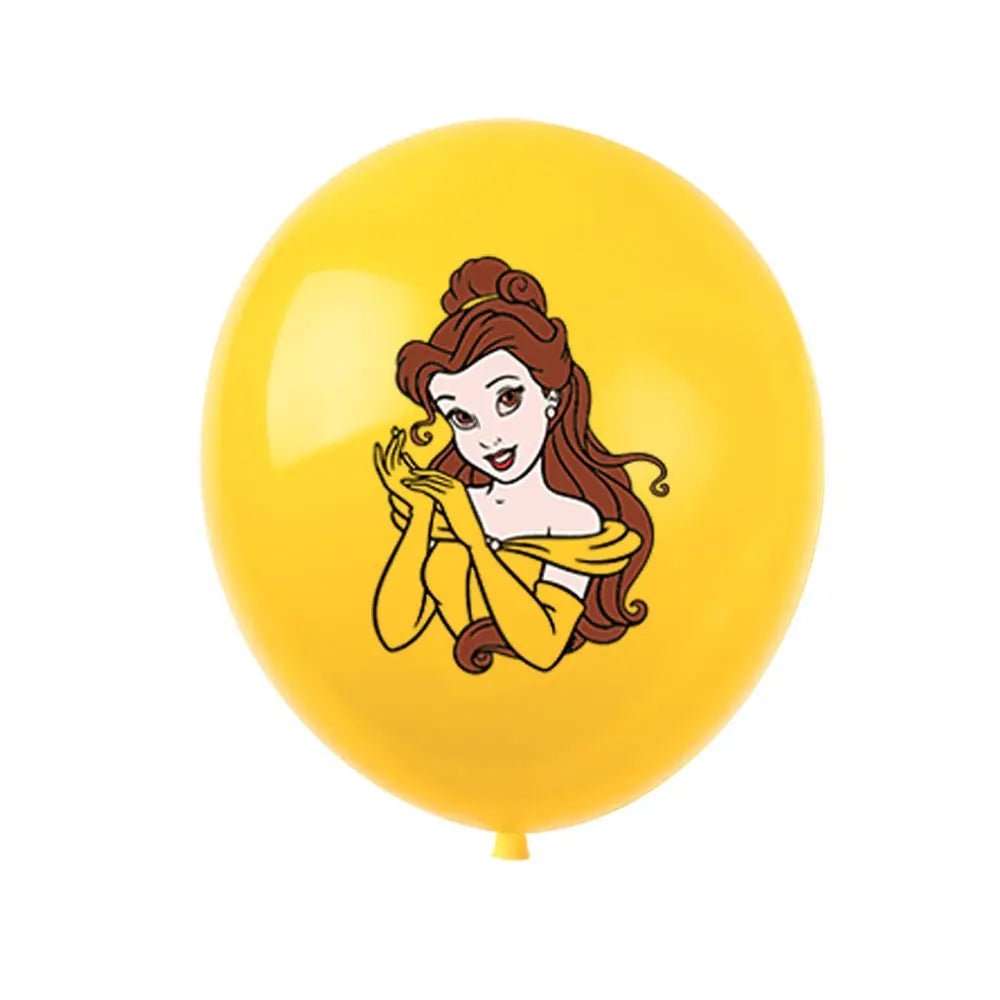 Princesses Latex Balloons 30cm (12") 12pcs - Party Owls