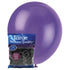 Purple Solid Colour Latex Balloons 30cm (12") 25pk - Party Owls