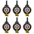 Racing Car Tyre & Wheel Blowouts 6pcs Party Favours - Party Owls