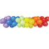 Rainbow Balloon Garland Arch Kit 40pcs Multicoloured - Party Owls