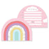 Rainbow Party Invitations 8pk Birthday Invites - Party Owls