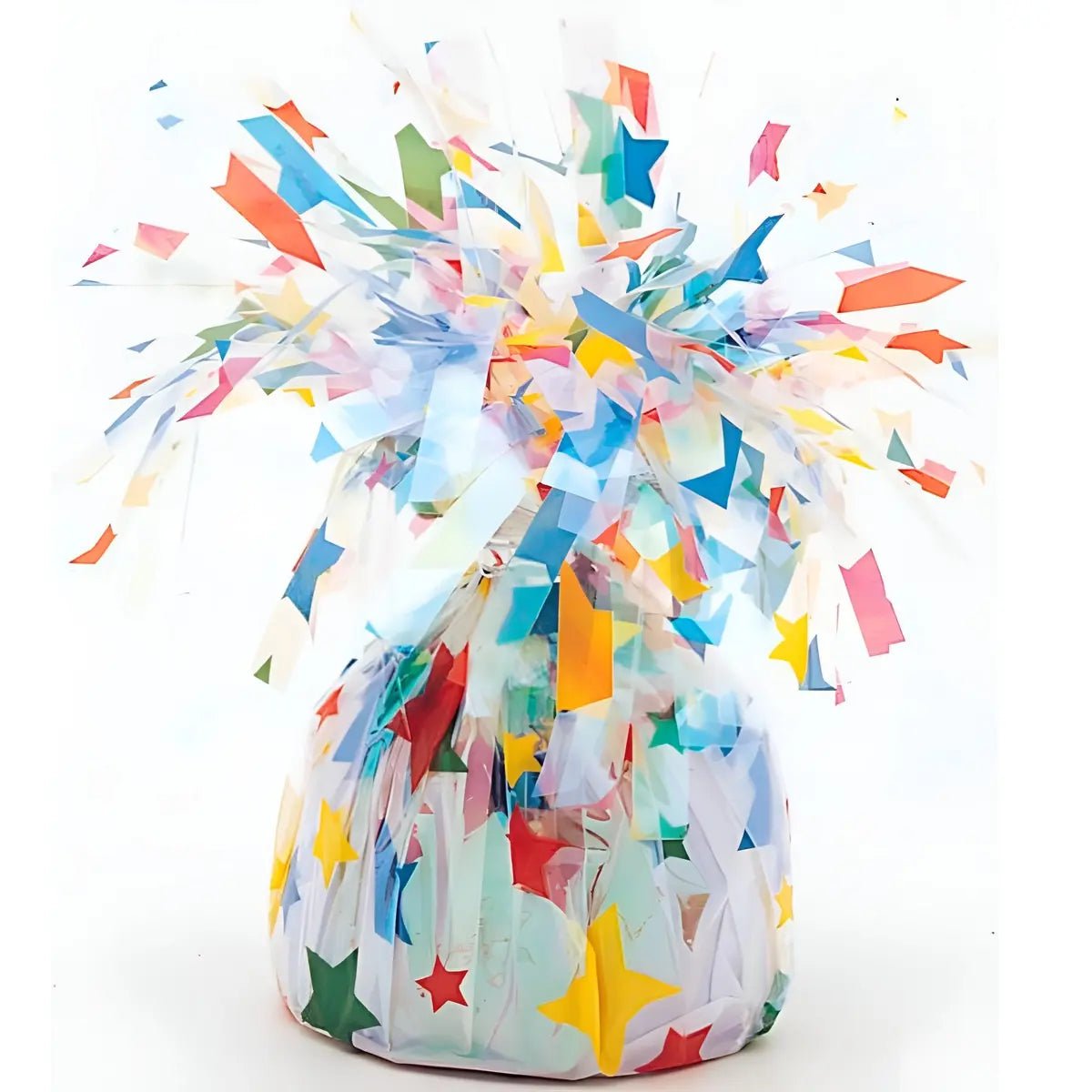 Rainbow Stars Foil Balloon Weights 6pk - Party Owls