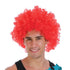 Red Afro Wig 70's - Party Owls