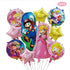 Red Plumber Hero & Princess Balloon Bouquet 10pcs - Party Owls