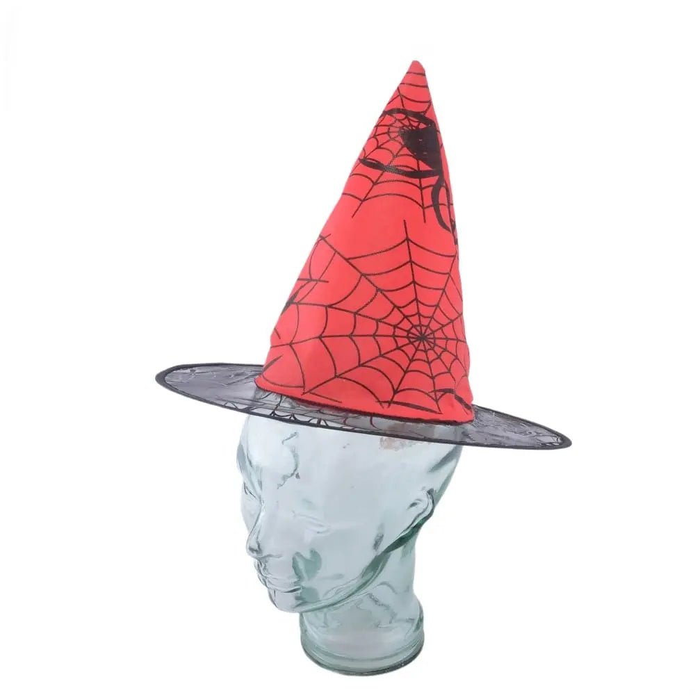 Red Witch Hat Kids Size Halloween Accessories - Party Owls