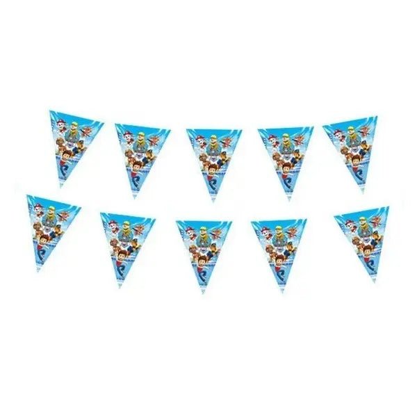 Rescue Hero Pups Bunting Flags 10pcs - Party Owls