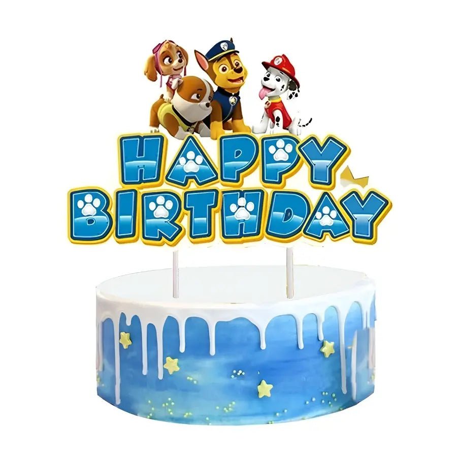 Rescue Hero Pups Cake Topper 1pc - Party Owls