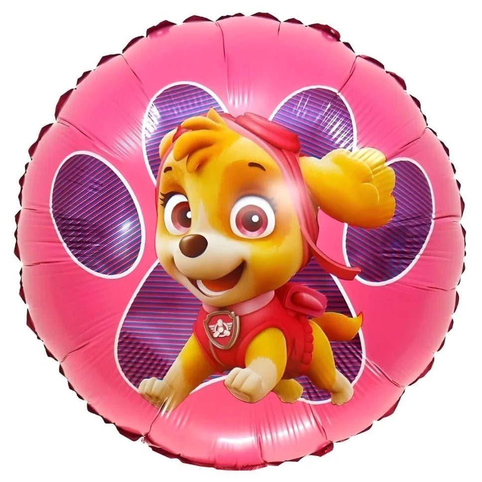 Rescue Hero Pups Foil Balloon 45cm (18") Girl - Party Owls