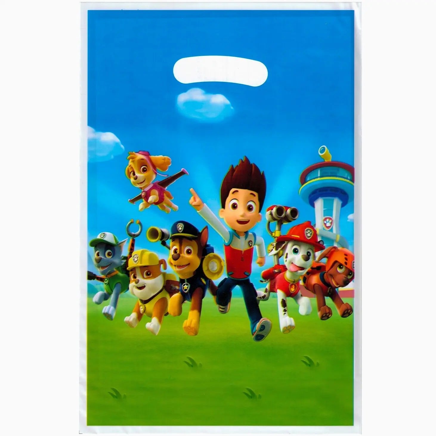 Rescue Hero Pups Plastic Party Bags 10pk - Party Owls