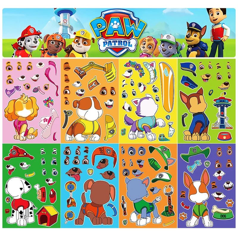 Rescue Hero Pups Stickers (8 Sheets) - Party Owls