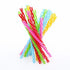 Reusable Retro Stripe Plastic Drinking Straws 20cm 20pcs - Party Owls