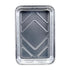 Silver Aluminium Rectangle Foil Trays 31cm x 21cm 3pk - Party Owls