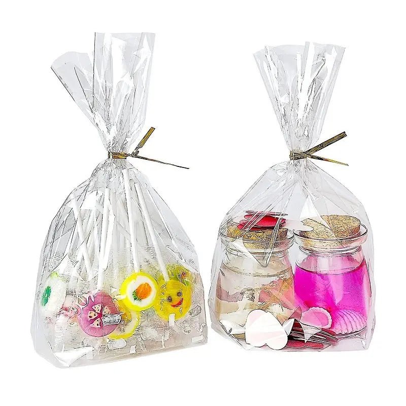 Small Cello Bags 9cm x 15cm 25pcs Clear - Party Owls
